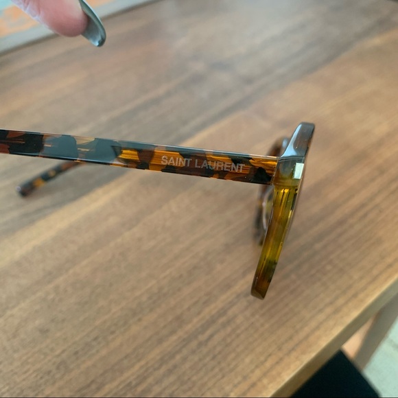 NWT Saint Laurent Tortoiseshell 54mm Modified Square Sunglasses - PRICE FIRM - Picture 5 of 15